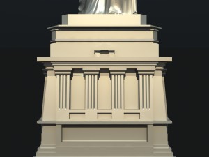 statue of liberty usa 3D मॉडल