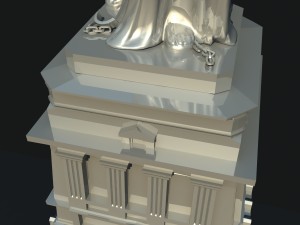 statue of liberty usa 3D मॉडल