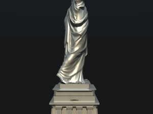 statue of liberty usa 3D मॉडल