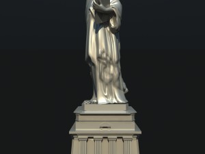 statue of liberty usa 3D मॉडल