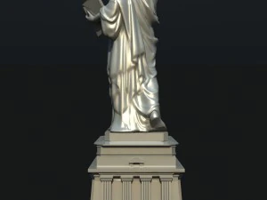 statue of liberty usa 3D Model