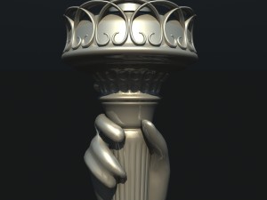 statue of liberty usa 3D मॉडल