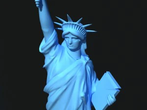 statue of liberty usa 3D Model