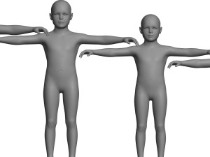 age of man growth 3D Model