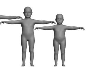 age of man growth 3D Model
