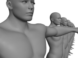 age of man growth 3D Model