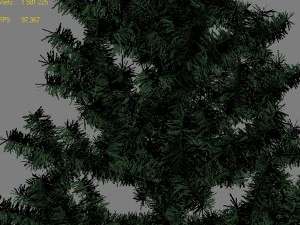 christmas trees 3D Model