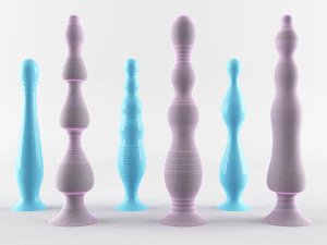 consolador Modelo de impresión 3D