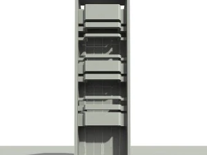 balcony shophouse 3D Model