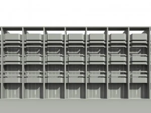 balcony shophouse 3D Model