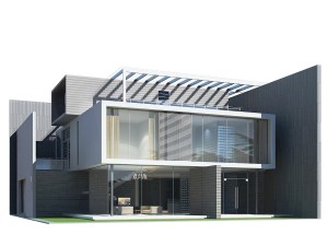 modern house Modelo 3D