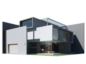 modern house 3D Model