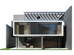 modern house 3D Model