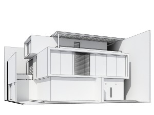modern house 3D Model