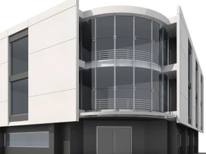 corner building 3D Model