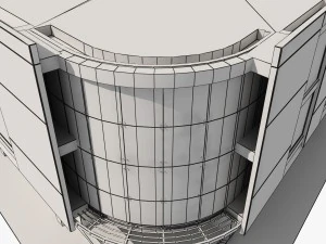 corner building 3D Model