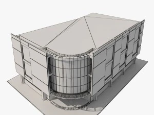 corner building 3D Model