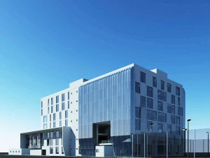 사무실 단지 3D 모델