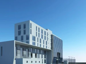 사무실 단지 3D 모델