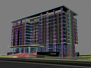 city hall 3D 모델