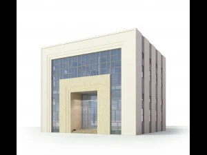 civic building 3D Model