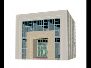 civic building 3D 모델