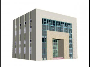 civic building 3D Model