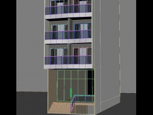 seawave shophouse 3D-Modell