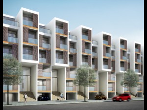 modern shophouse 3D Model