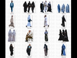 arabian people cutout images Texturas CG