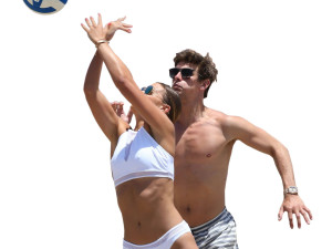 beach resort people cutout images texture CG Dokuları