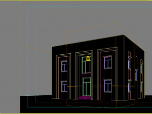 neoclassical small office 3D 模型