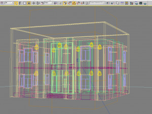 neoclassical small office 3D 模型