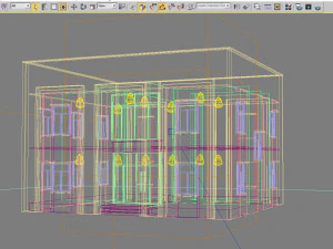 neoclassical small office 3D Model