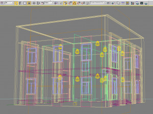 neoclassical small office 3D 模型