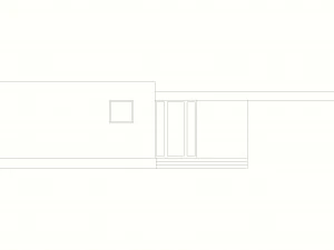 small simple country house modern architecture 3 bedrooms 3D Model