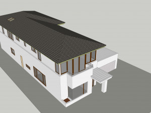 modern tropical house architecture Modelo 3D