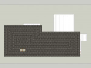 modern tropical house architecture 3D Model
