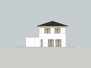 modern tropical house architecture Modelo 3D