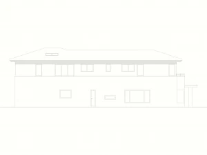 modern tropical house architecture 3D Model