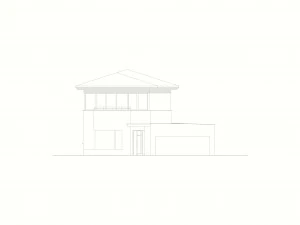 modern tropical house architecture 3D Model