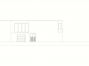 modern villa architecture swimming pool courtyard 3D Model