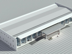 conference building 3D Модель