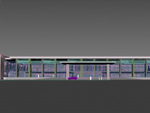 conference building 3D Модель
