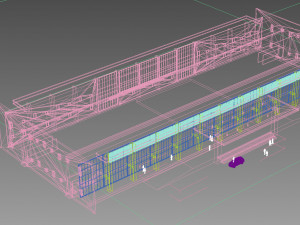conference building 3D Модель