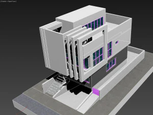 modern home design 3D Model