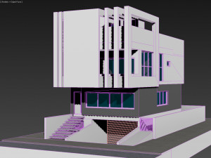 modern home design Model 3D