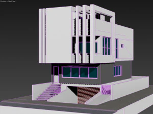 modern home design 3D Model