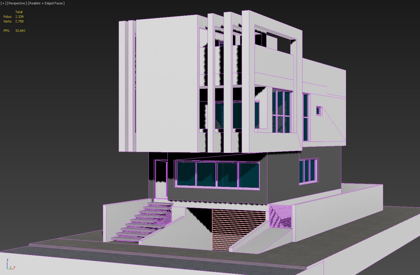 Modern Home Design 3d Model In Buildings 3dexport