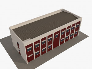 city hall municipal building 3D Model